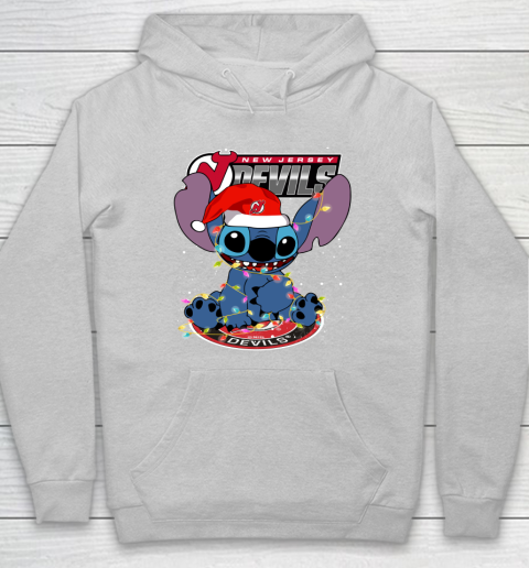 New Jersey Devils NHL Hockey noel stitch Christmas Hoodie 4