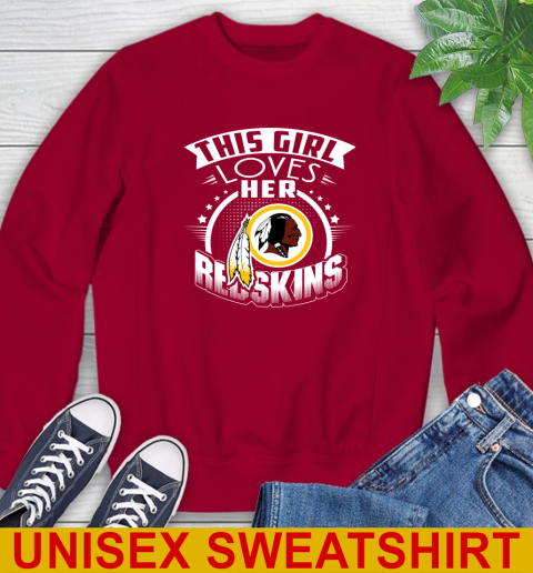 Washington Redskins NFL Football This Girl Loves Her Team 33