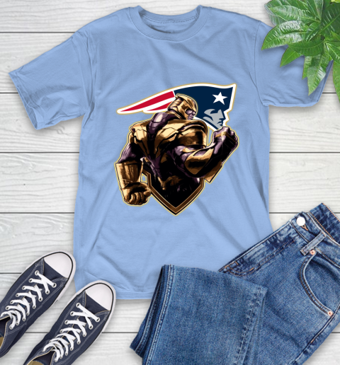 NFL Thanos Avengers Endgame Football Sports New England Patriots T-Shirt 11