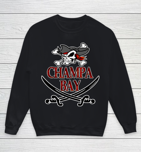 Champa Bay TB Football Champions Youth Sweatshirt