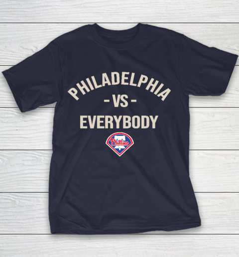 Philadelphia Phillies Vs Everybody Youth T-Shirt 2