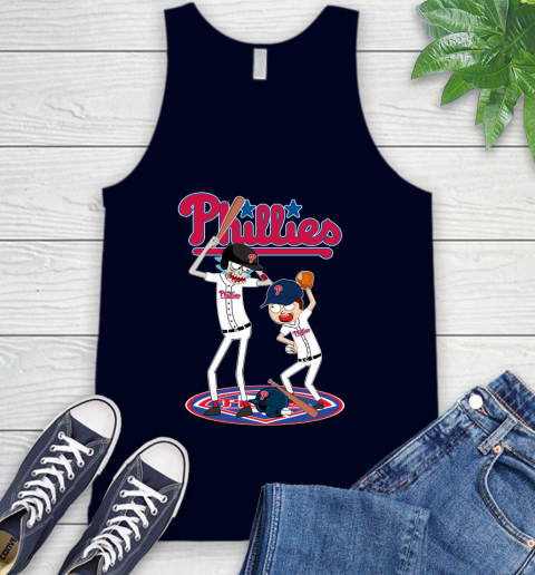 MLB Philadelphia Phillies Rick And Morty Baseball 72