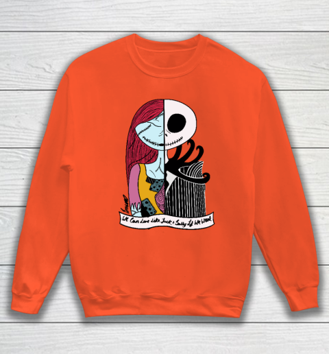 Jack and Sally  Blink 182 I Miss You Sweatshirt 2
