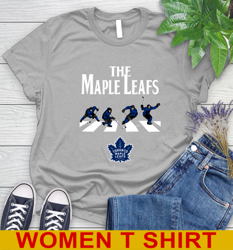 NHL Hockey Toronto Maple Leafs The Beatles Rock Band Shirt Women's T-Shirt 5