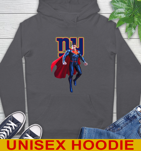 NFL Superman DC Sports Football New York Giants Hoodie 7