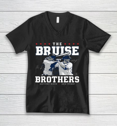 Anthony Rizzo Tshirt The Bruise Brothers Kris Bryant V-Neck T-Shirt