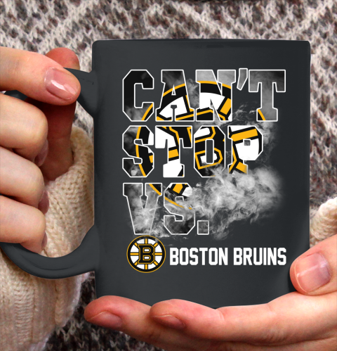 NHL Boston Bruins Hockey Can't Stop Vs Ceramic Mug 11oz 2