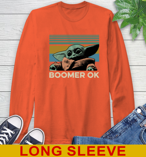 Baby Yoda Boomer OK Star Wars Vintage Shirts 58