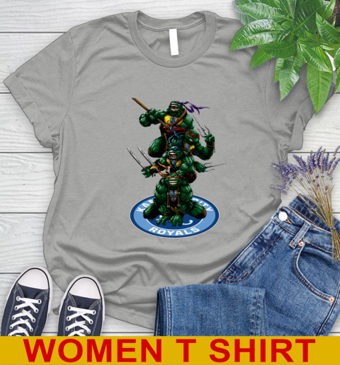 MLB Baseball Kansas City Royals Teenage Mutant Ninja Turtles Shirt Women's T-Shirt 11