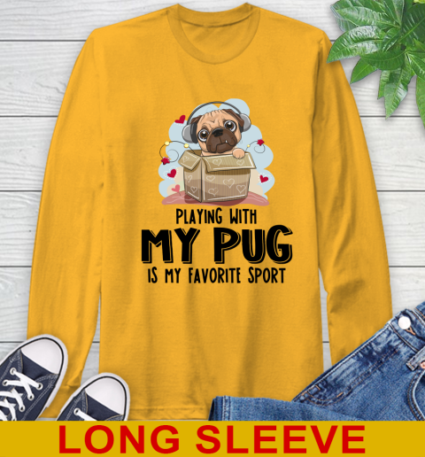 Playing with my pug is my favorite sport 48