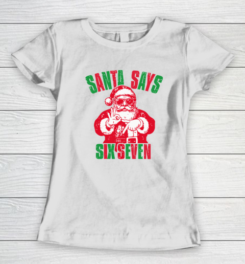 Santa Six Seven Christmas Shirt Women's T-Shirt
