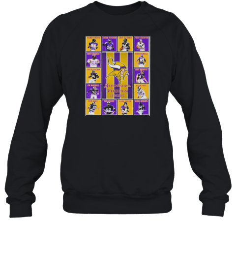 Minnesota Vikings Legends Players Blanket Sweatshirt