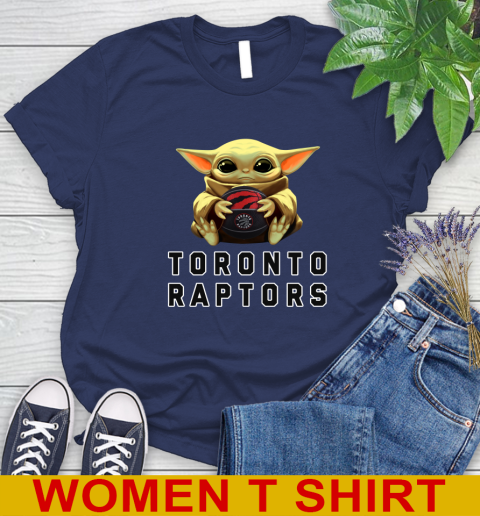NBA Basketball Toronto Raptors Star Wars Baby Yoda Shirt 100