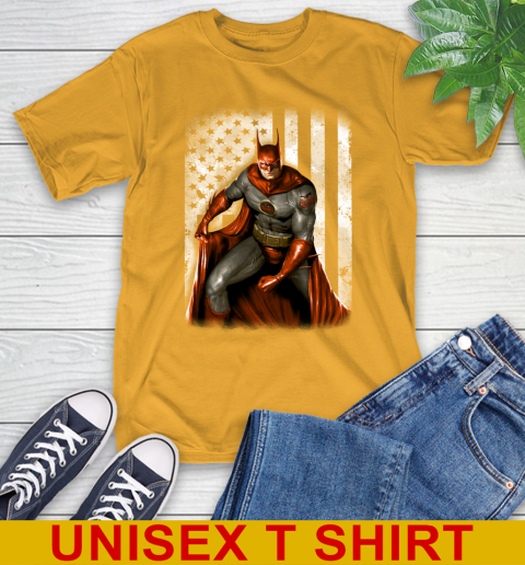 Baltimore Orioles MLB Baseball Batman DC American Flag Shirt T-Shirt 2