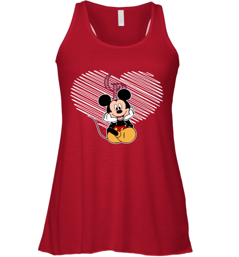 p66t mlb colorado rockies the heart mickey mouse disney baseball flowy tank 32 front red