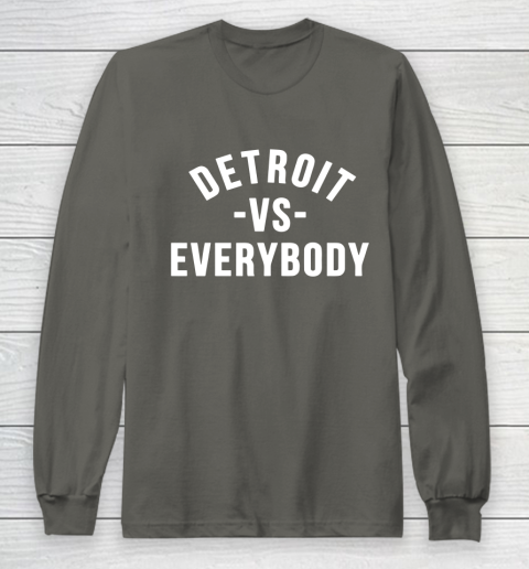 Detroit Vs Everybody Long Sleeve T-Shirt 5