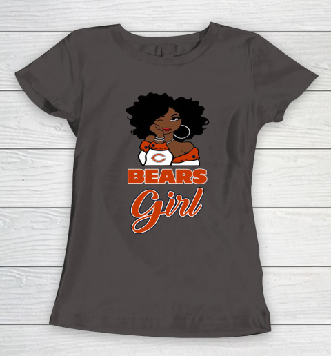 Chicago Bears Girl NFL Women s T Shirt Tee For Sports