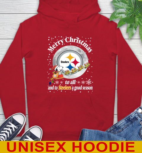 Pittsburgh Steelers Merry Christmas To All And To Steelers A Good Season NFL Football Sports Hoodie 10