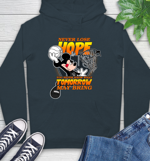 Brooklyn Nets NBA Basketball Mickey Disney Never Lose Hope Hoodie 7