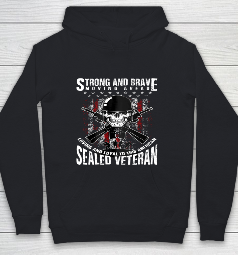 Veteran Shirt Independence Day USA proud Veteran Stars and Stripes Youth Hoodie