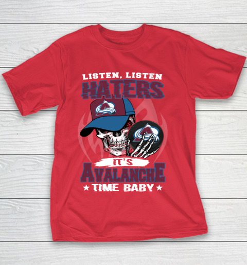 Listen Haters It is BLACKHAWKS Time Baby NHL Youth T-Shirt 7