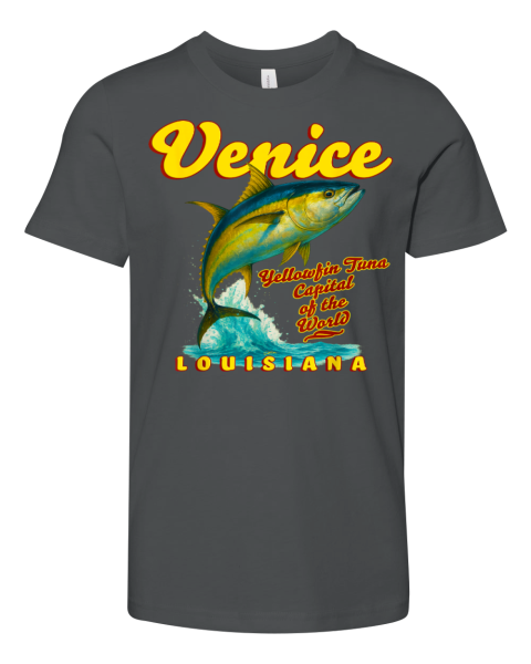 Venice, Louisiana, Yellowfin Tuna Fishing Premium Premium Youth T-shirt