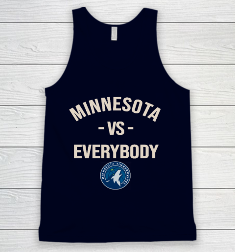 Minnesota Timberwolves Vs Everybody Tank Top 2