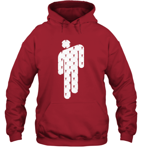 billie eilish hoodie red