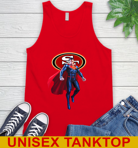 NFL Superman DC Sports Football San Francisco 49ers Tank Top 6