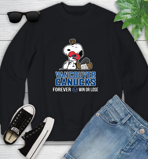 NHL The Peanuts Movie Snoopy Forever Win Or Lose Hockey Vancouver Canucks 116