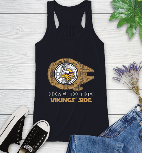 NFL Come To The Minnesota Vikings Wars Football Sports Racerback Tank 9
