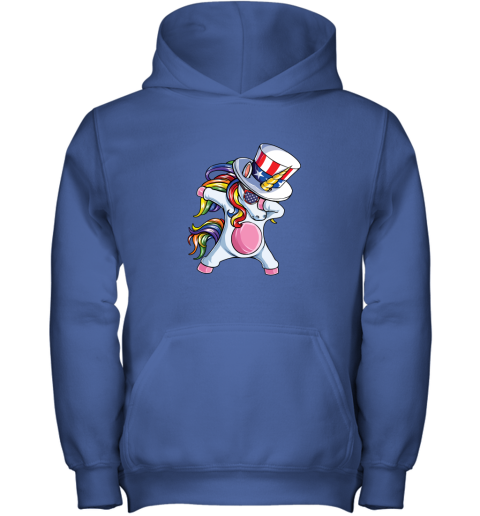 Day 4th Of July Dabbing Uncle Sam Gifts Youth Hoodie