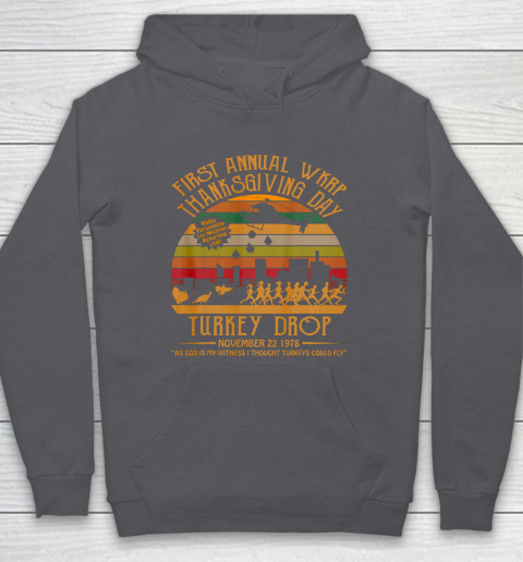 WKRP Thanksgiving Day Turkey Drop Hoodie 4