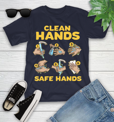 Nurse Shirt Washing Clean Hands Safe Hand Hygiene Wash Save T Shirt Youth T-Shirt 2