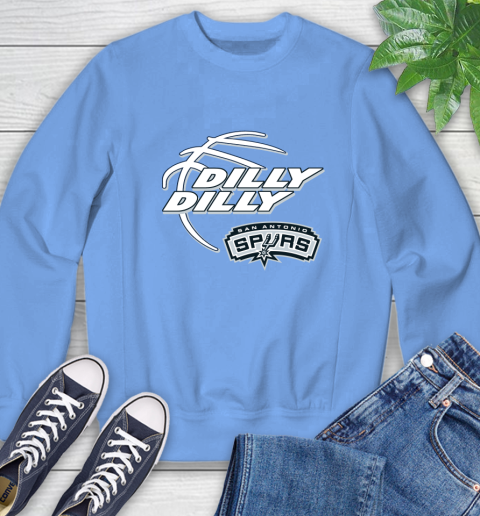 NBA San Antonio Spurs Dilly Dilly Basketball Sports Sweatshirt 11