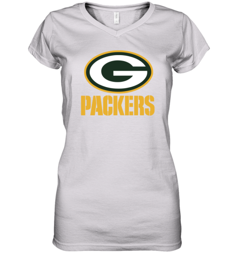 Green Bay Packers NFL Super Bowl Women's V-Neck T-Shirt