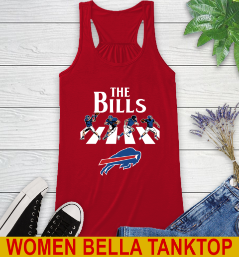 NFL Football Buffalo Bills The Beatles Rock Band Shirt Racerback Tank 4