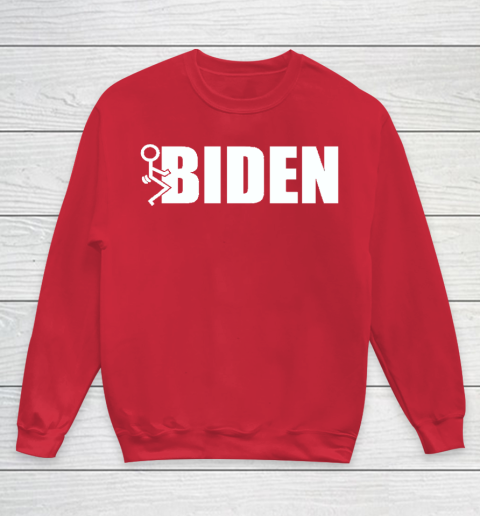 Fuck Joe Biden Youth Sweatshirt 7