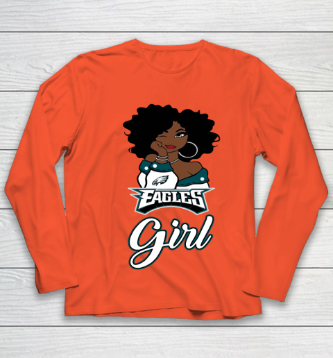 Philadelphia Eagles Girl NFL Youth Long Sleeve 4