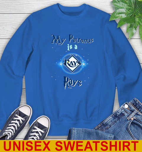 MLB Baseball Harry Potter My Patronus Is A Tampa Bay Rays Sweatshirt 11