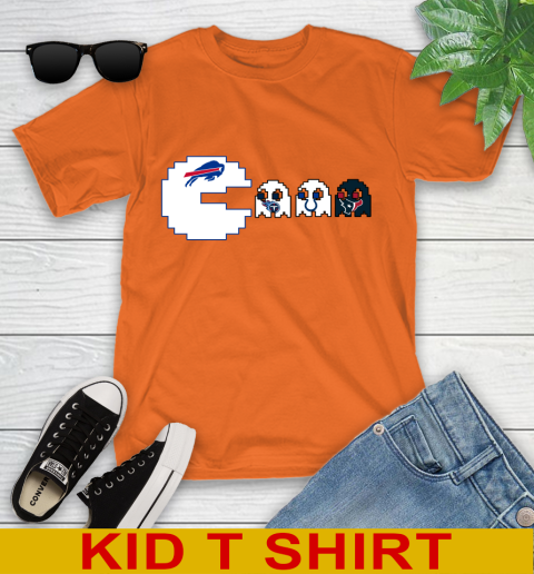 Buffalo Bills NFL Football Pac Man Champion Youth T-Shirt 7