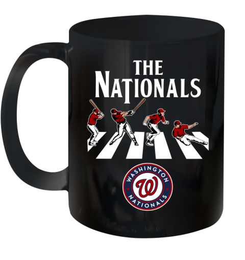 MLB Baseball Washington Nationals The Beatles Rock Band Shirt Ceramic Mug 11oz