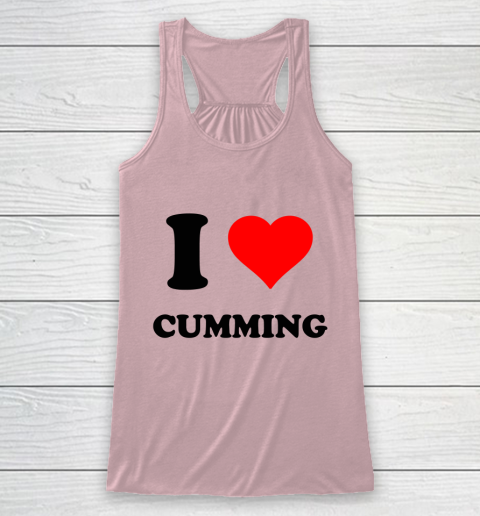 I Heart Cumming  I Love Cumming Racerback Tank 4