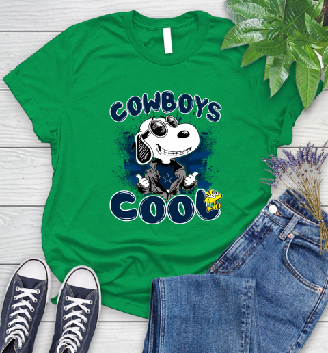 NFL Football Dallas Cowboys Cool Snoopy Shirt Women's T-Shirt 7