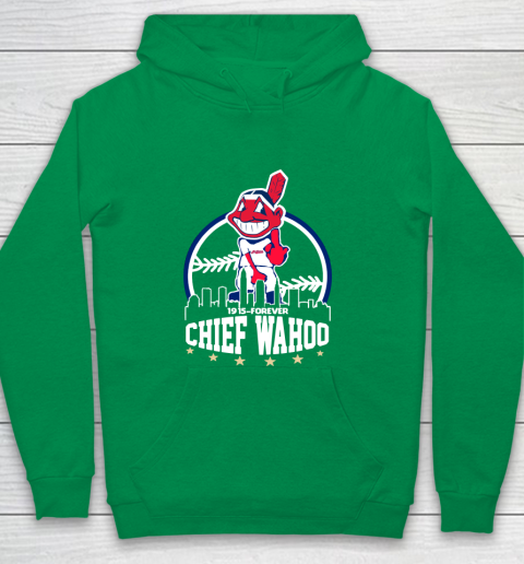 Chief Wahoo Shirt Cleveland Indians 1915 Forever Youth Hoodie 4