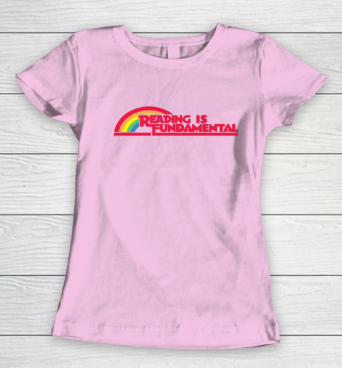 Reading Rainbow t shirt Reading is Fundamental Gay Rainbow Women's T-Shirt 6
