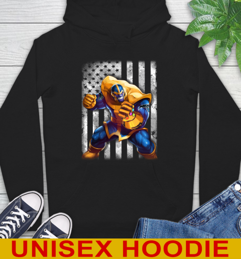 NBA Basketball Orlando Magic Thanos Marvel American Flag Shirt Hoodie