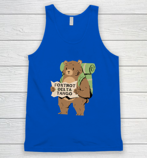 Bear Foxtrots Deltas Tangos Funny Tank Top 3