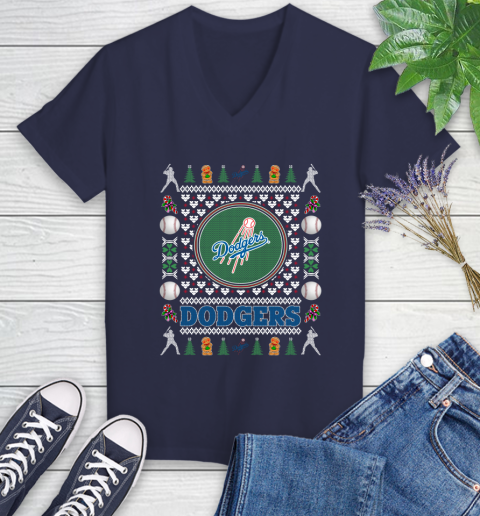 Los Angeles Dodgers Merry Christmas MLB Baseball Loyal Fan Ugly Shirt 85