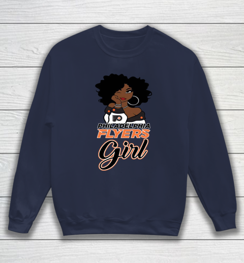 Philadelphia Flyers Girl NHL Sweatshirt 3